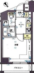 ワイズル・リオン新宿中井の物件間取画像